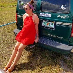 Open Back Free People Tunic